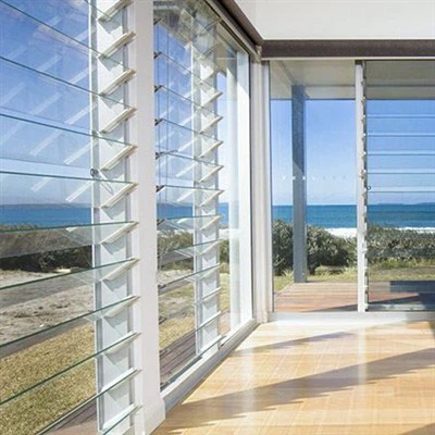 Aluminijasta steklena rešetkasta okna Thermal Break